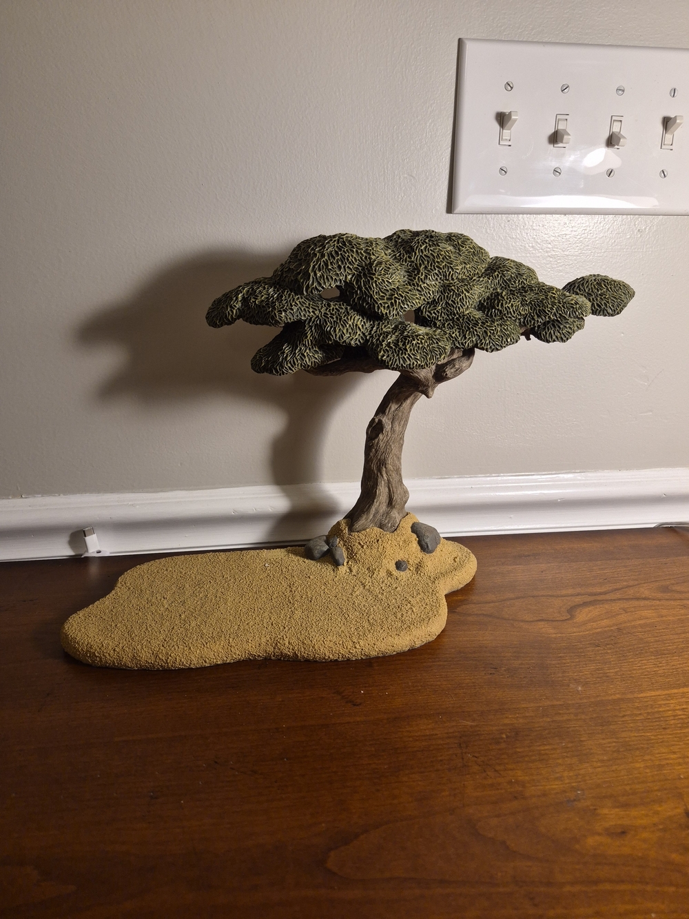 The Herd Resin Landscape Piece By Martha Carey African Safari